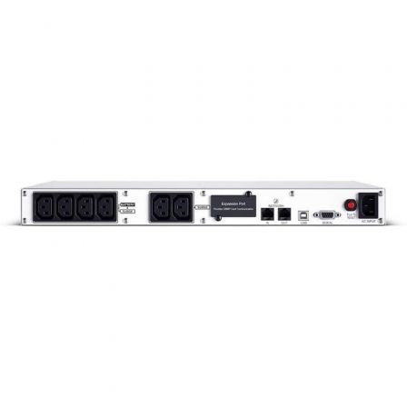 CyberPower OR1500ERM1U SAI Línea Interactiva 1500VA-900W 6 Salidas Rack 1U Plata CyberPower OR1500ERM1U SAI Línea Interactiva 1500VA-900W 6 Salidas Rack 1U Plata
